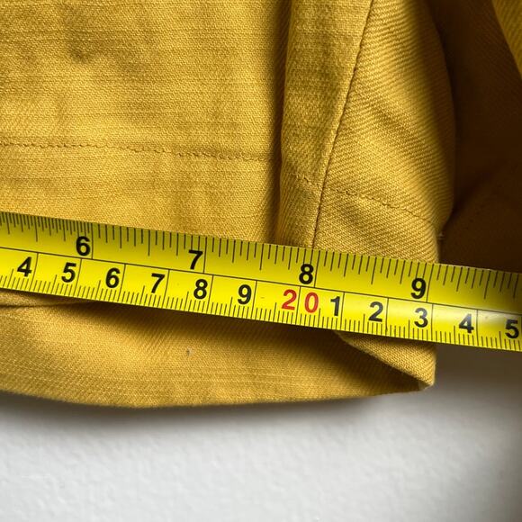 NWT Madewell Women's XS Mustard 100% Cotton Coverall Jumpsuit - Picture 5 of 8